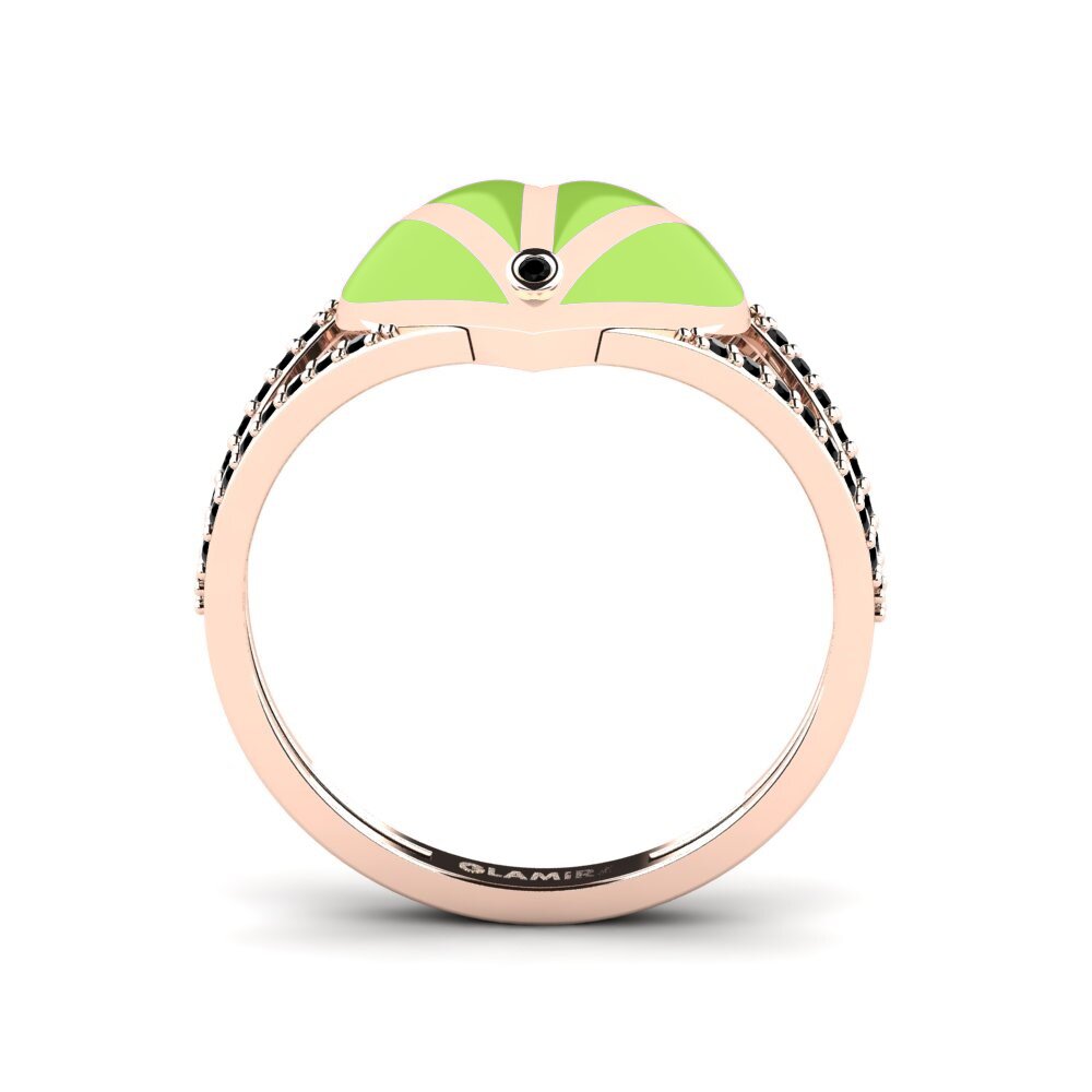 Rotgold 585 Ring Afterglow