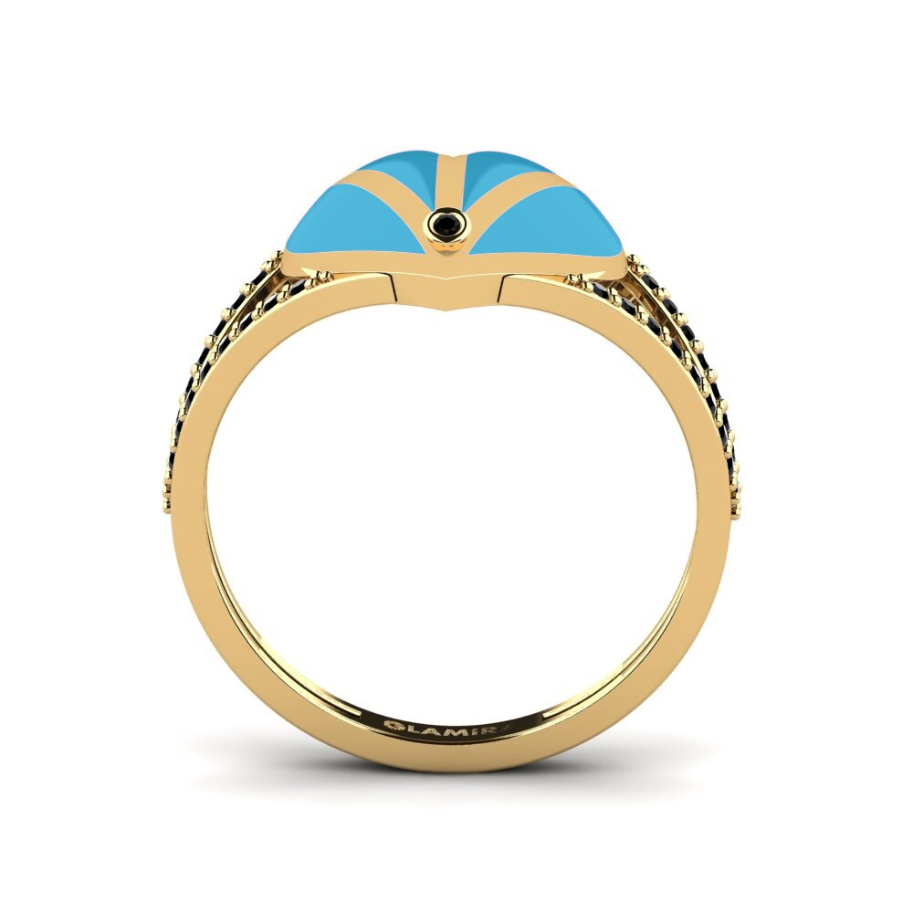 18ct Yellow Gold Ring Afterglow