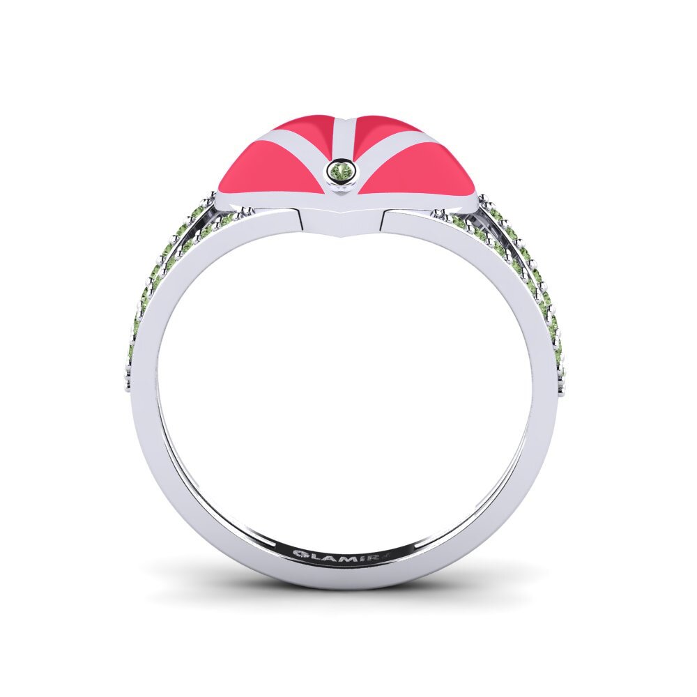 Green Diamond Ring Afterglow