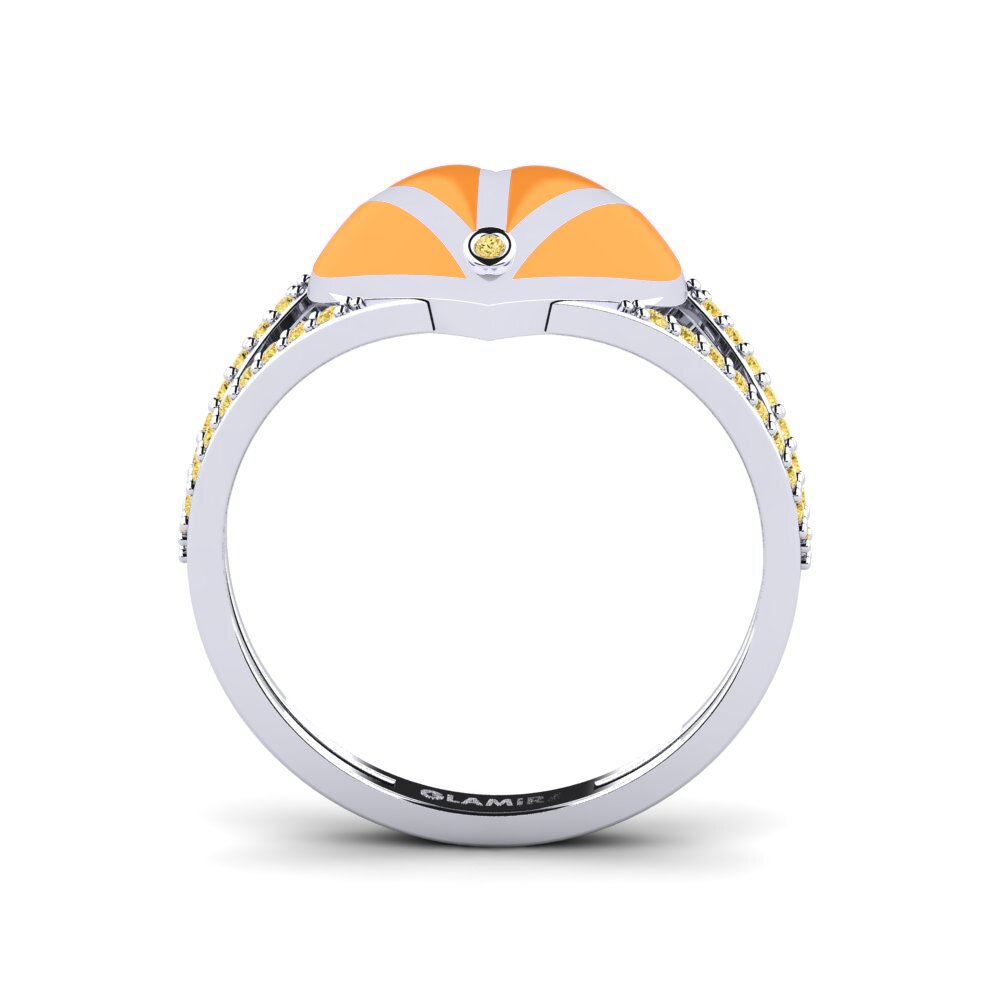 Gelber Diamant Ring Afterglow