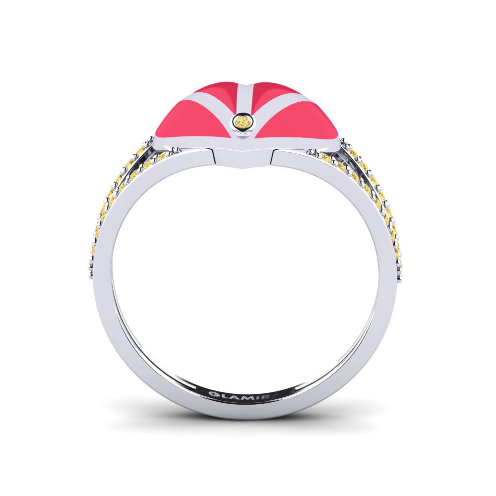 Yellow Diamond Ring Afterglow