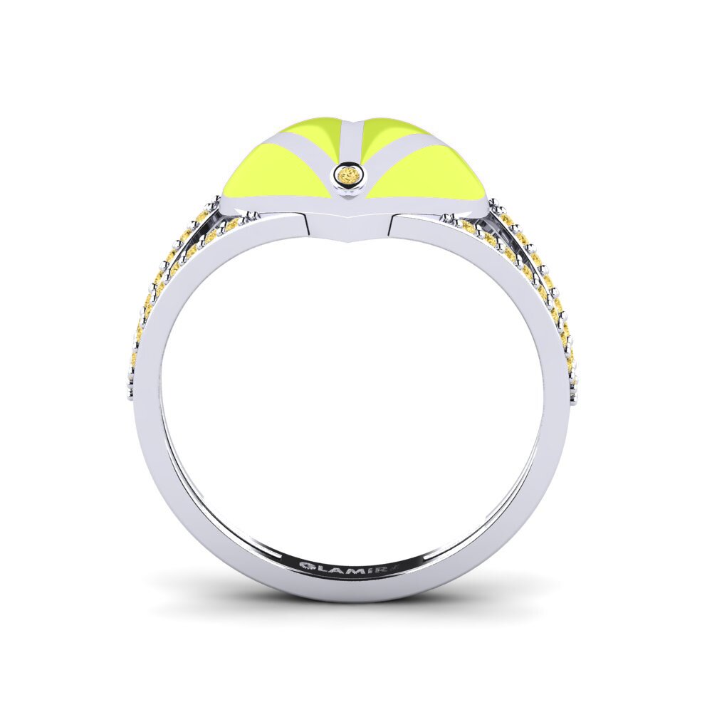 Gelber Diamant Ring Afterglow