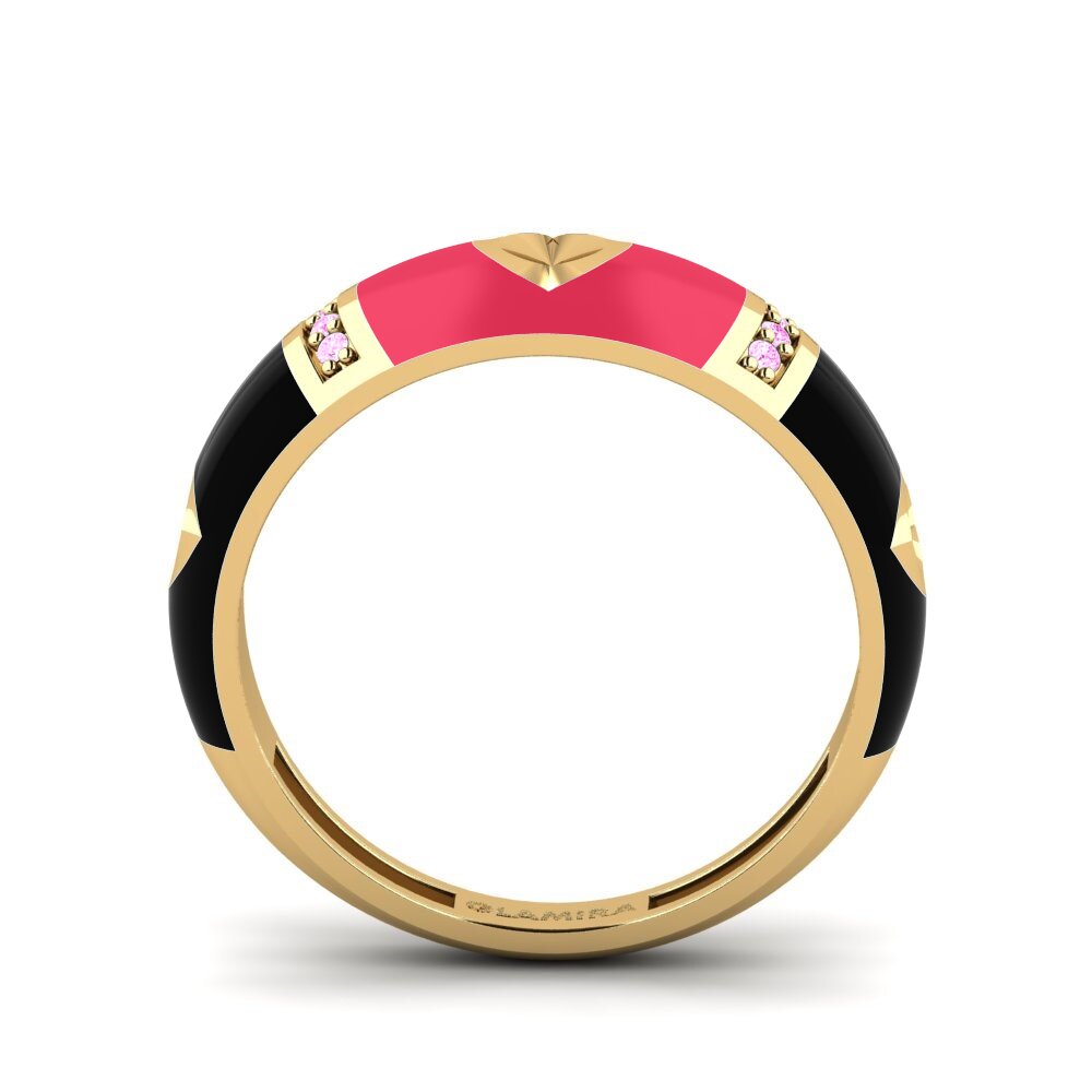 Pink Sapphire Ring Amorousness