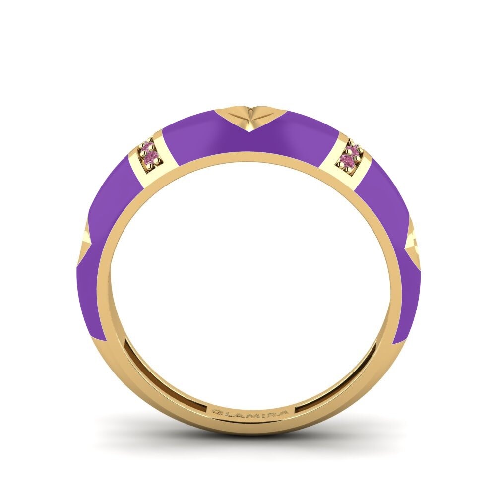 Rhodolite Garnet Ring Amorousness