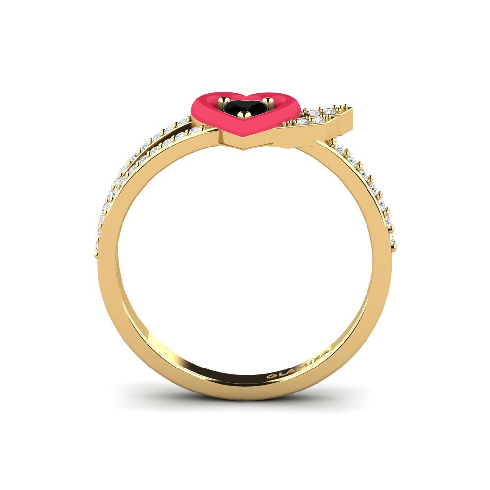 Black Diamond Ring Cuoresotille