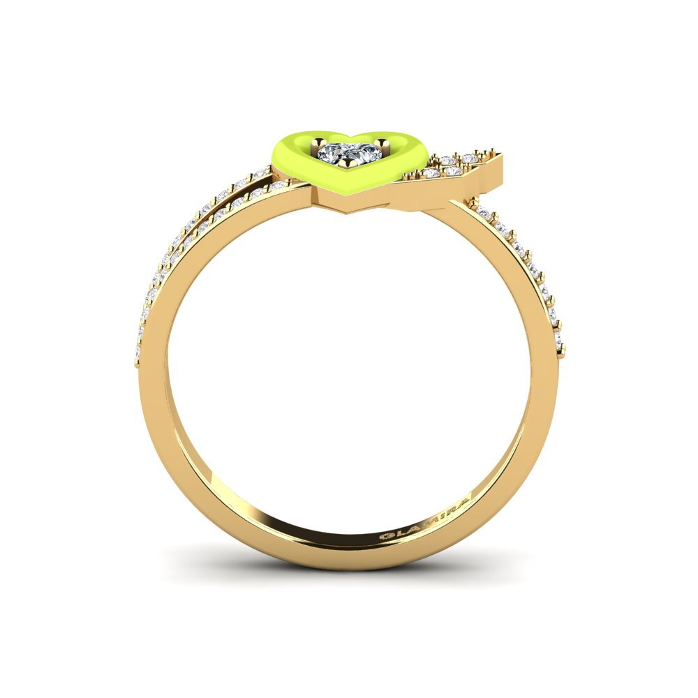 Zirkonia Ring Cuoresotille