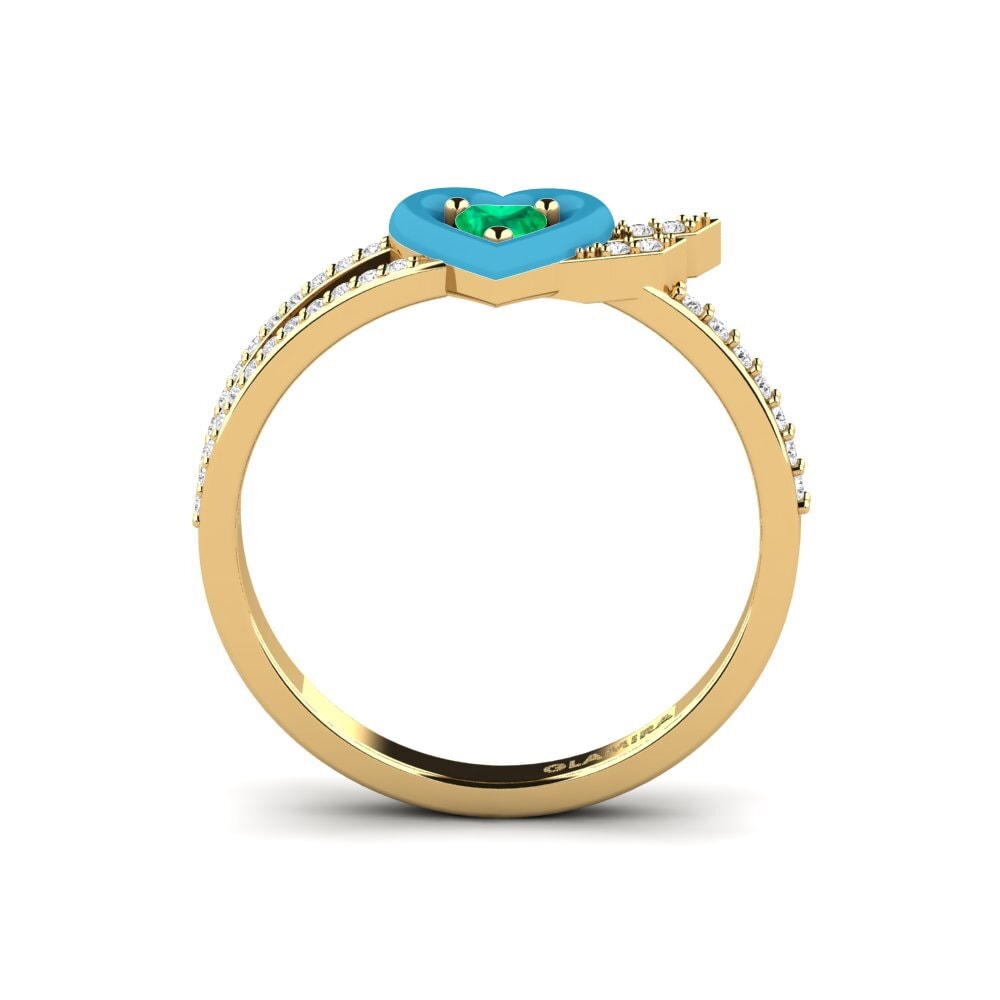 Emerald Ring Cuoresotille