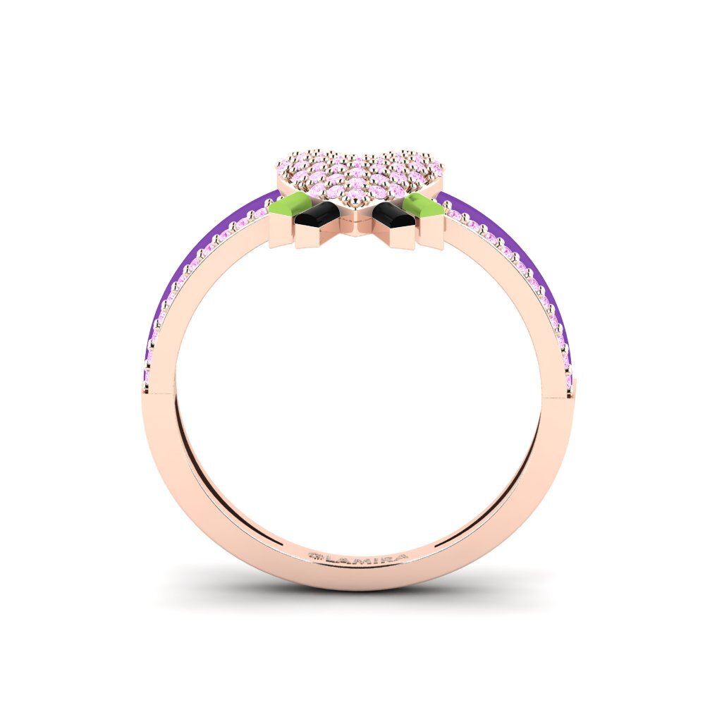 Pink Sapphire Ring Daslicht