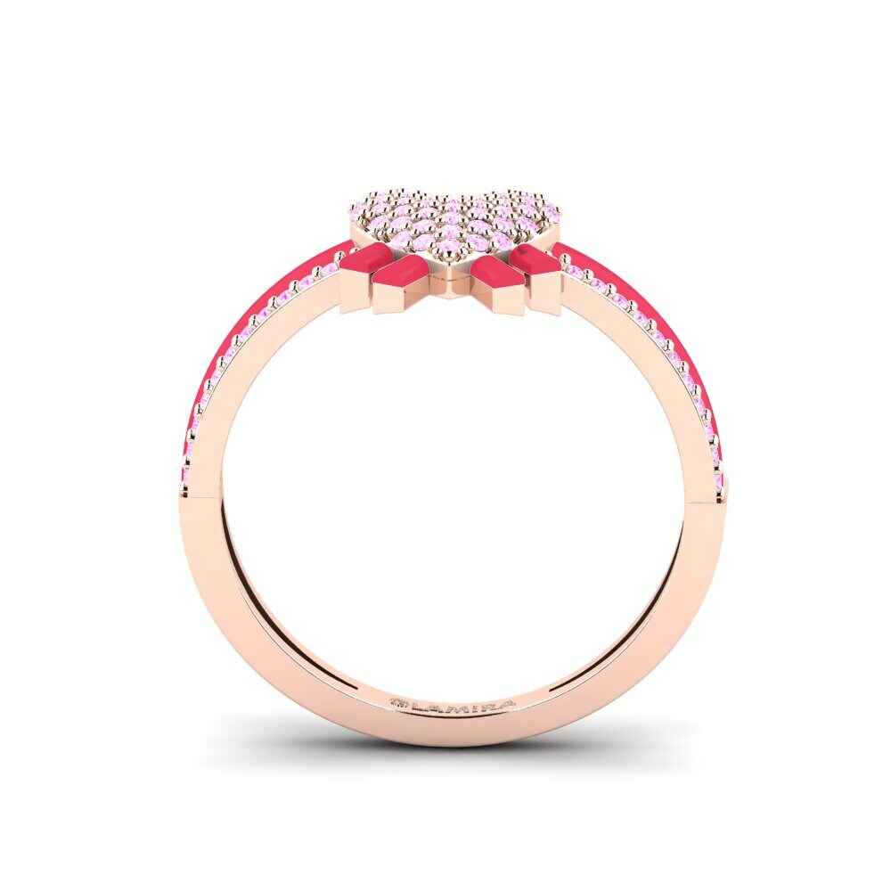 Pink Sapphire Ring Daslicht