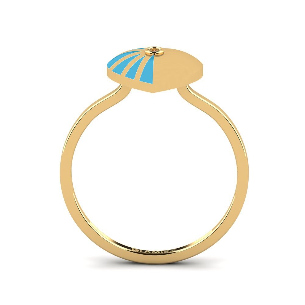 Brauner Diamant Ring Daylight