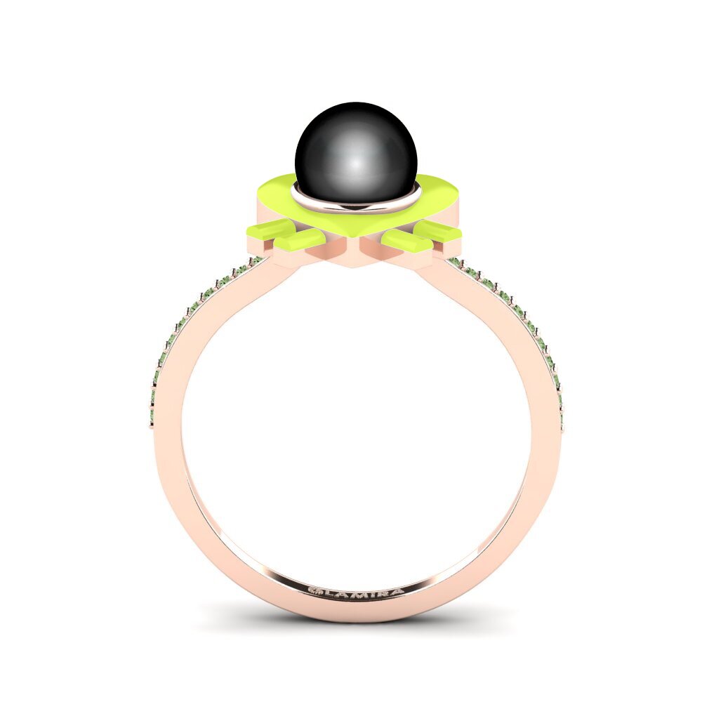 Grüner Diamant Ring Enamorado