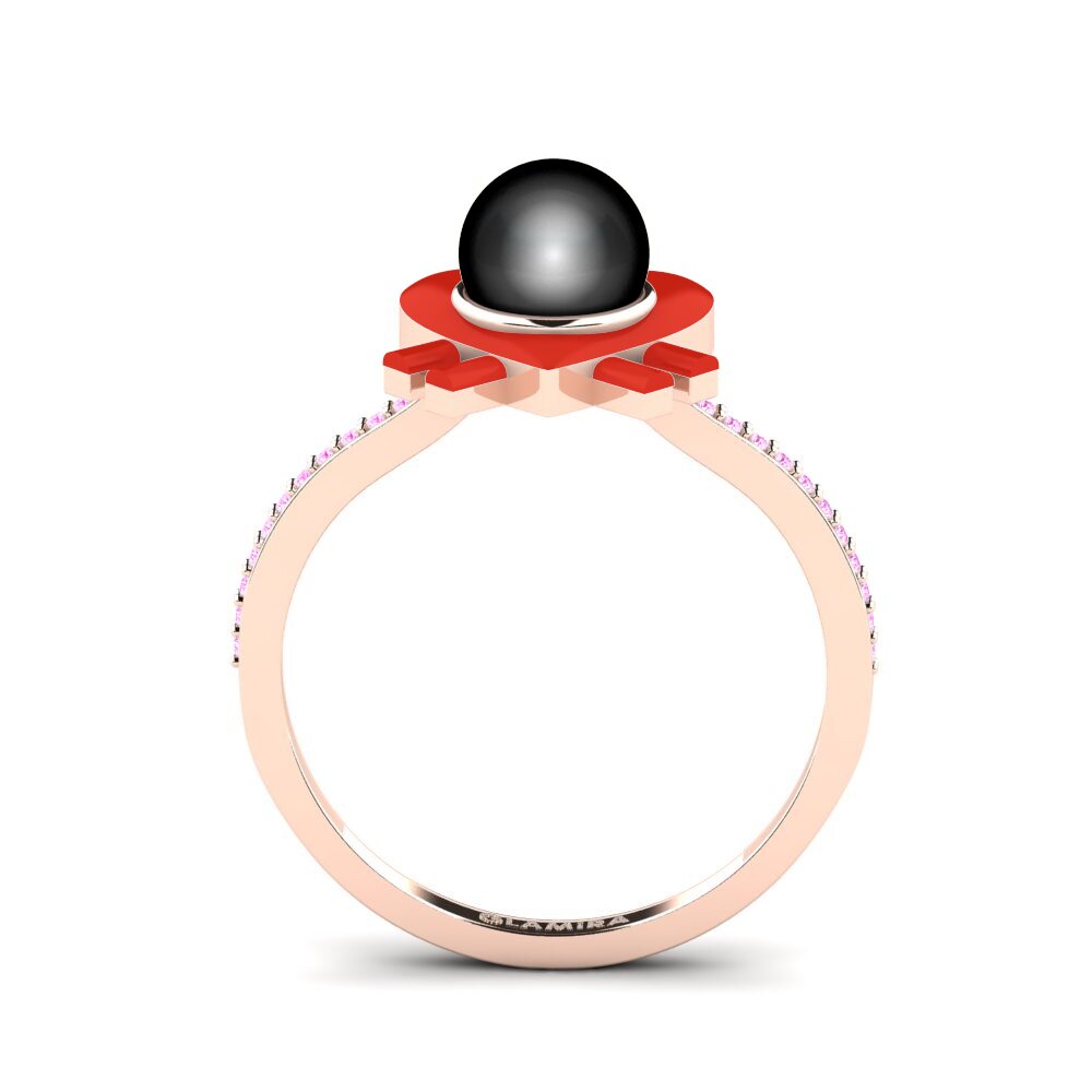 Pink Sapphire Ring Enamorado