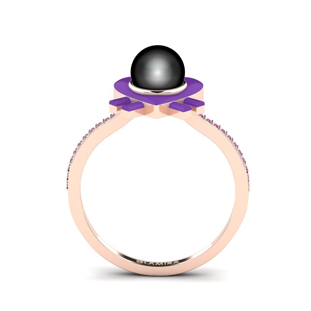 Rhodolite Garnet Ring Enamorado