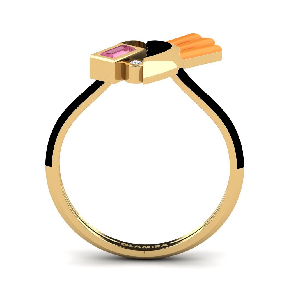 Pink Sapphire Ring Enjoylife