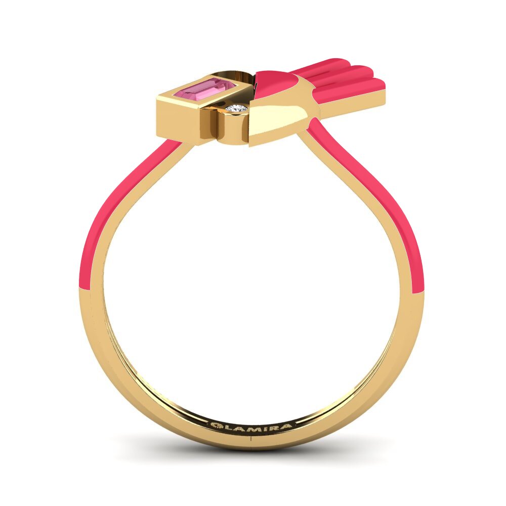 Pink Sapphire Ring Enjoylife