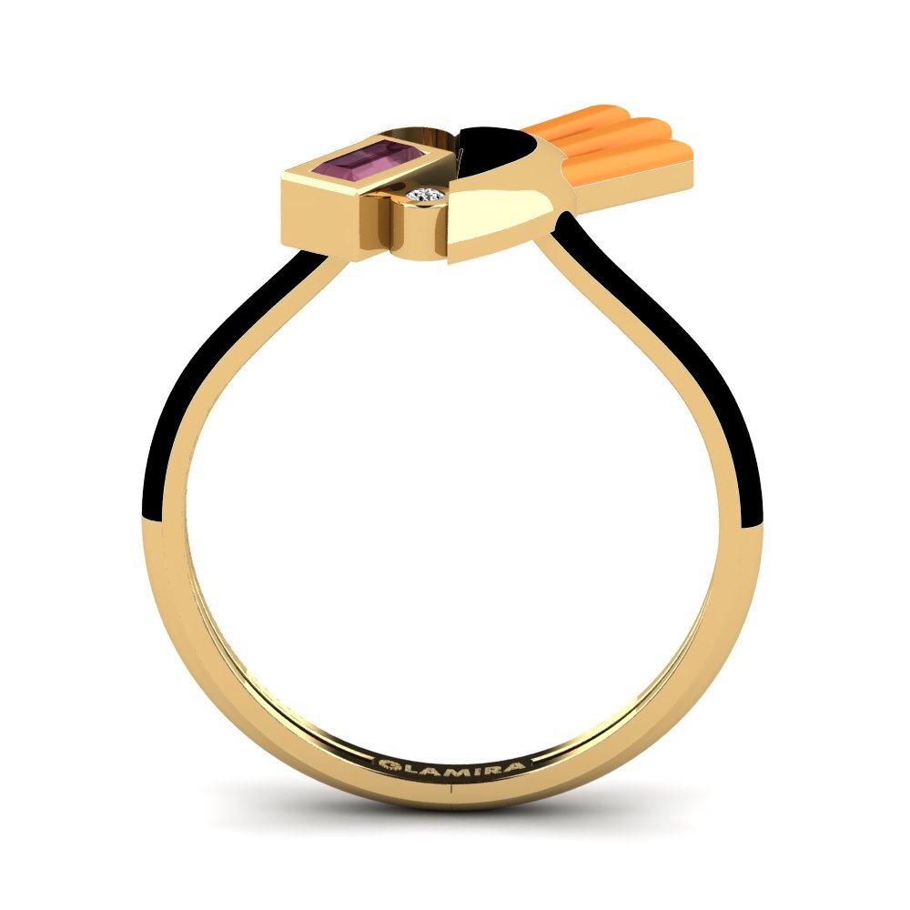 Rhodolite Garnet Ring Enjoylife