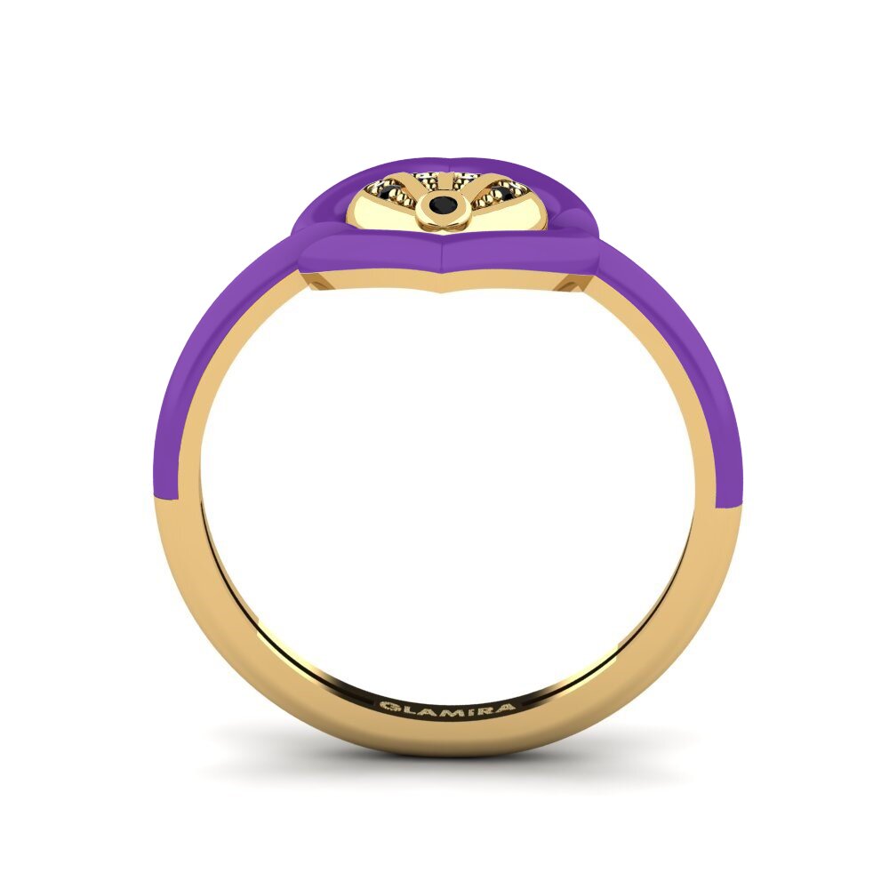 Schwarzer Diamant Ring Enthusiasm