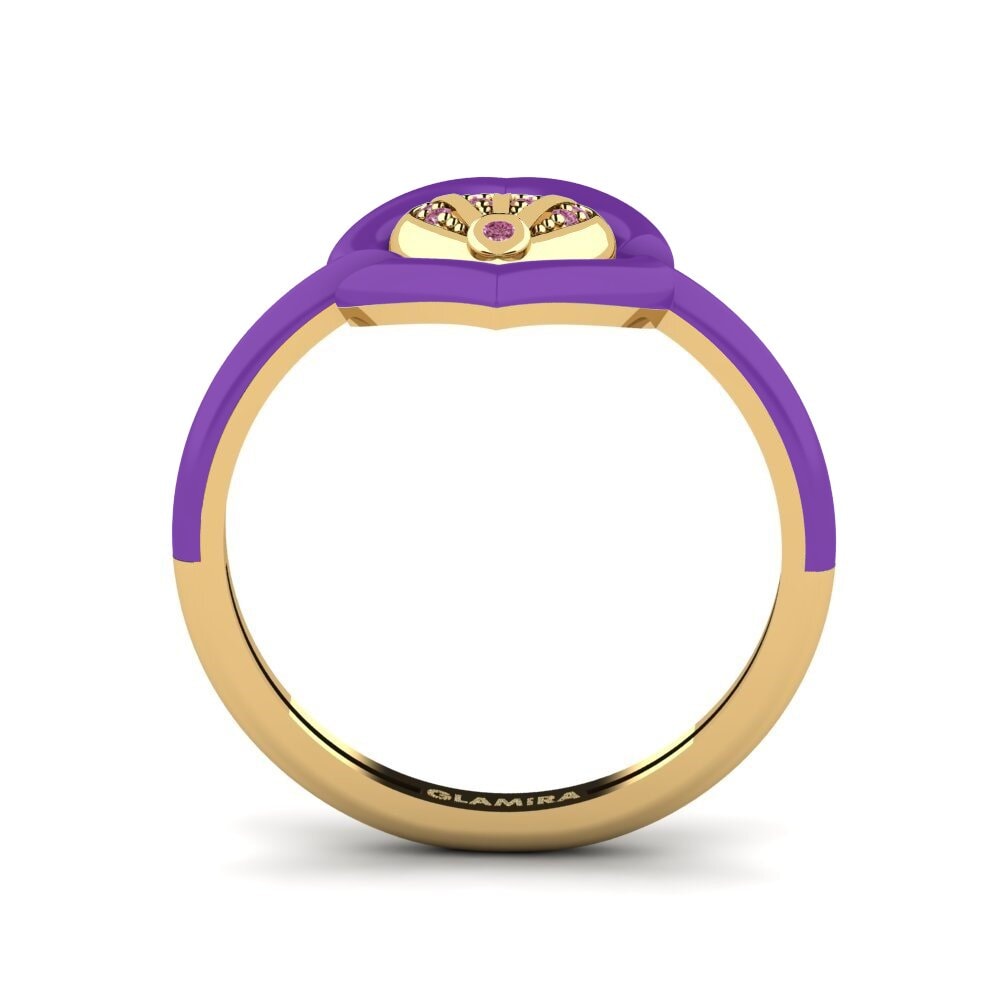 Rhodolite Garnet Ring Enthusiasm
