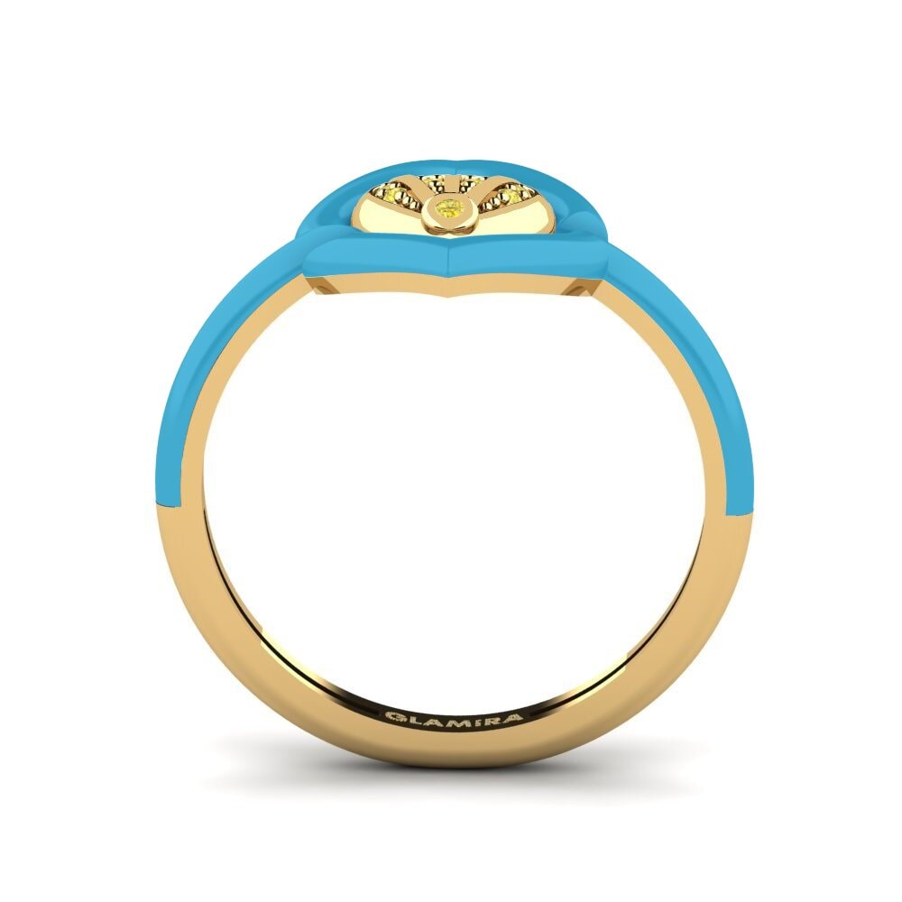 Gelber Saphir Ring Enthusiasm