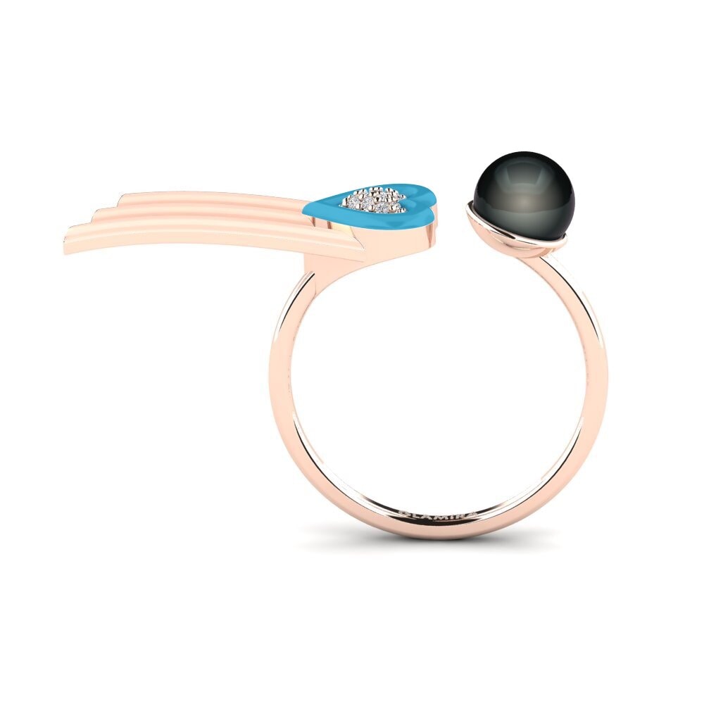 Rotgold 375 Ring Esperto