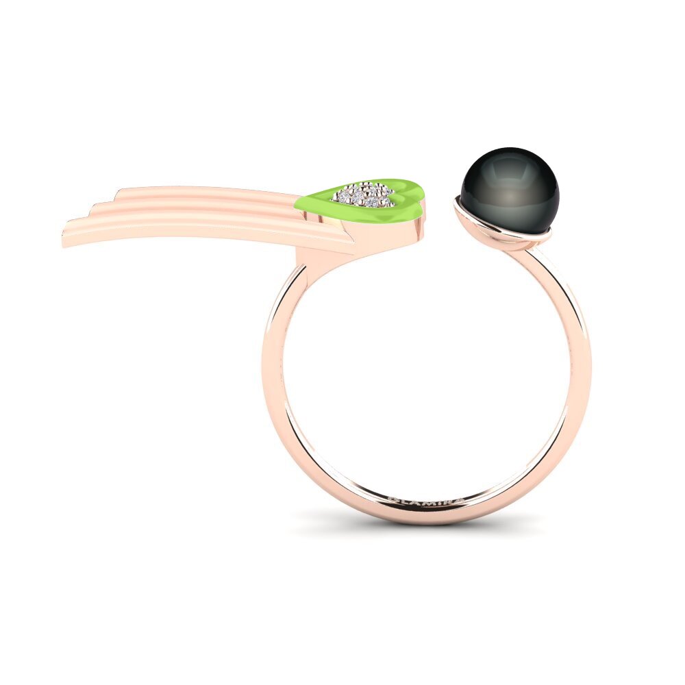 Rotgold 585 Ring Esperto