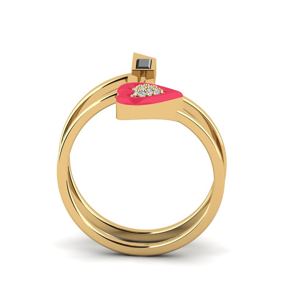 Black Diamond Ring Estetico