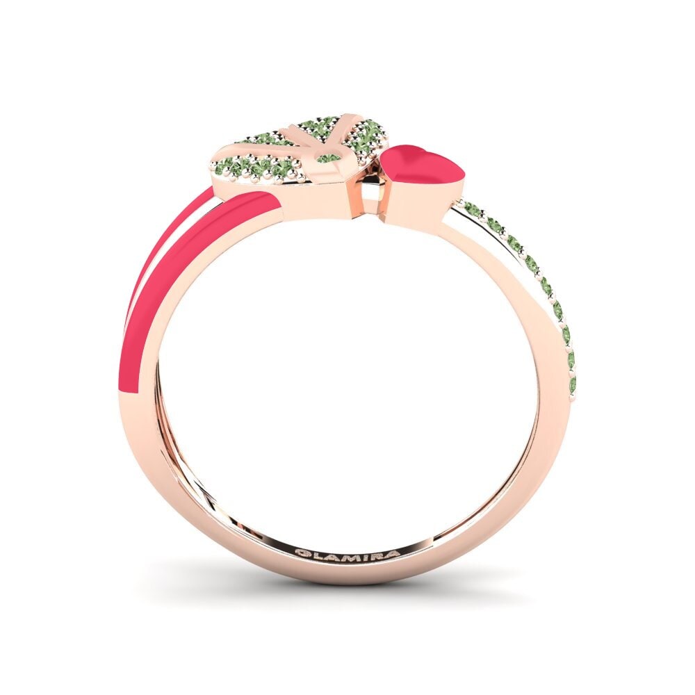 Green Diamond Ring Evermore