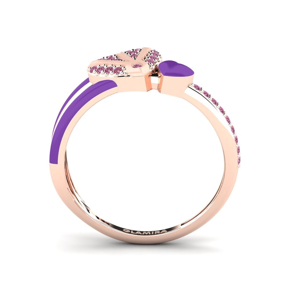 Rhodolite Garnet Ring Evermore