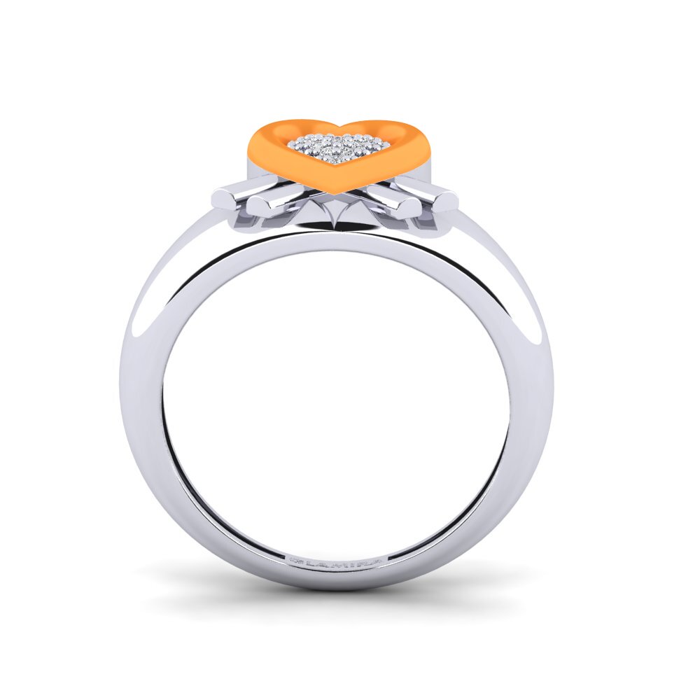 950 Platin Ring Extragrande