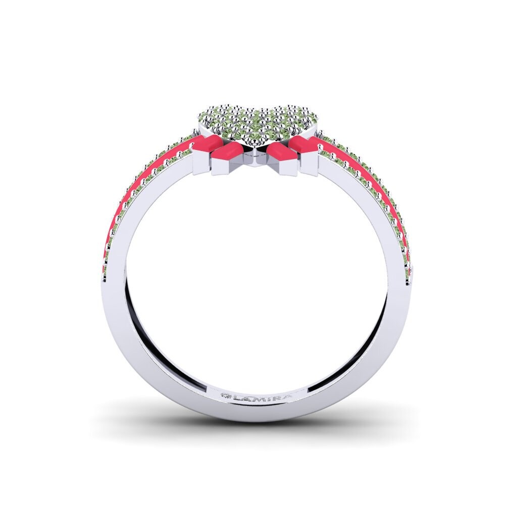 Green Diamond Ring Kraftvoll