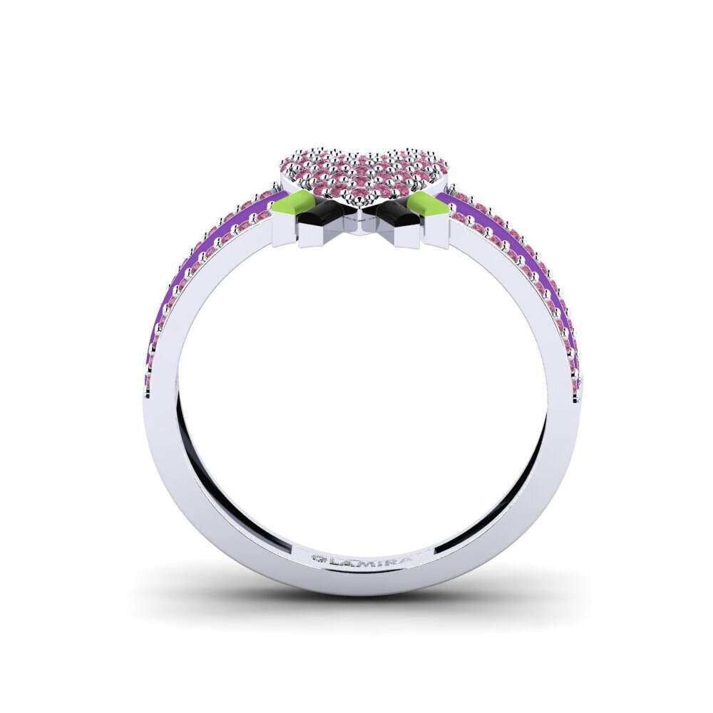 Rhodolite Garnet Ring Kraftvoll