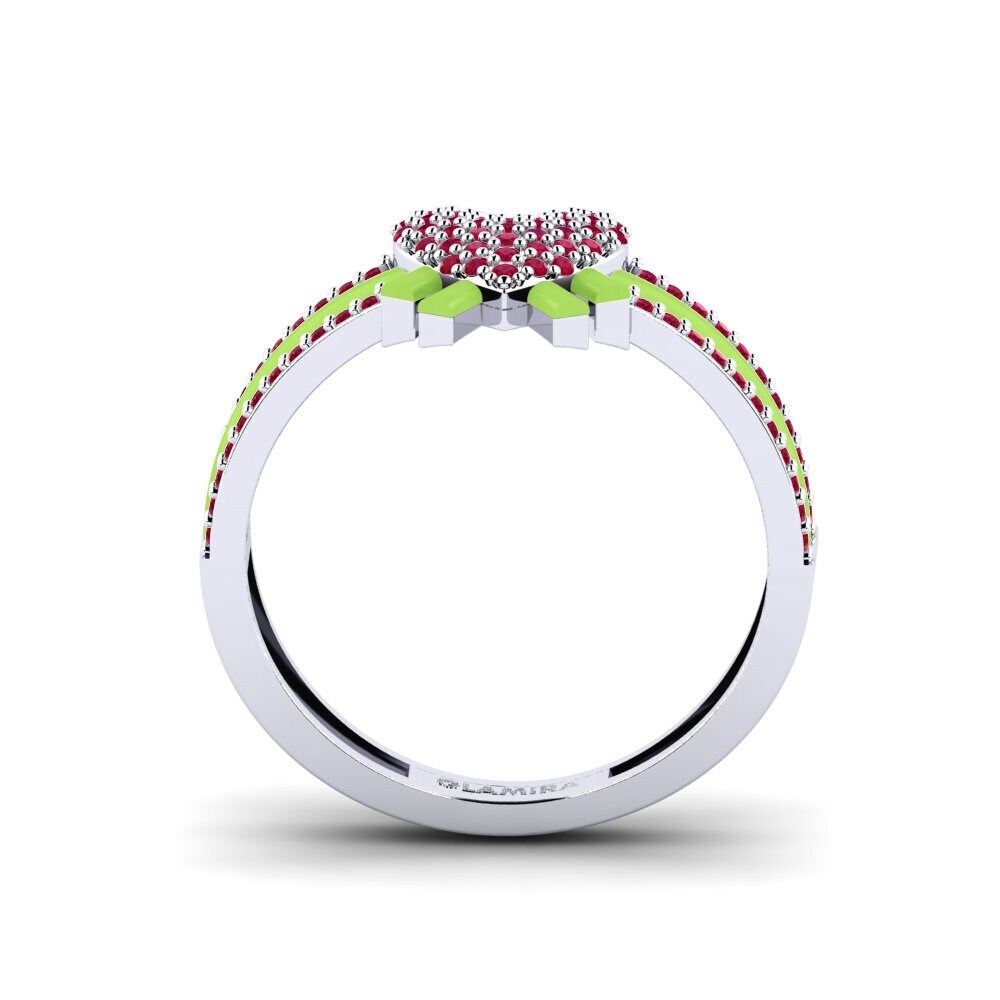 Ruby Ring Kraftvoll