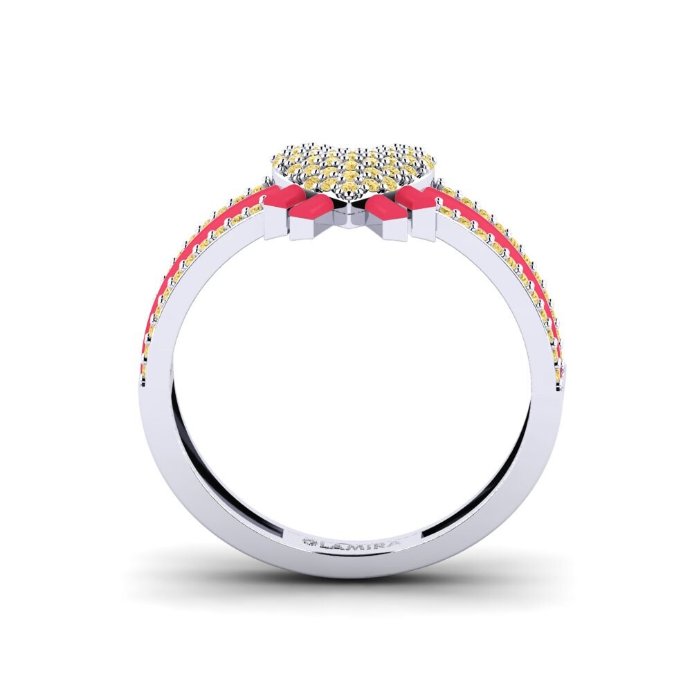 Yellow Diamond Ring Kraftvoll