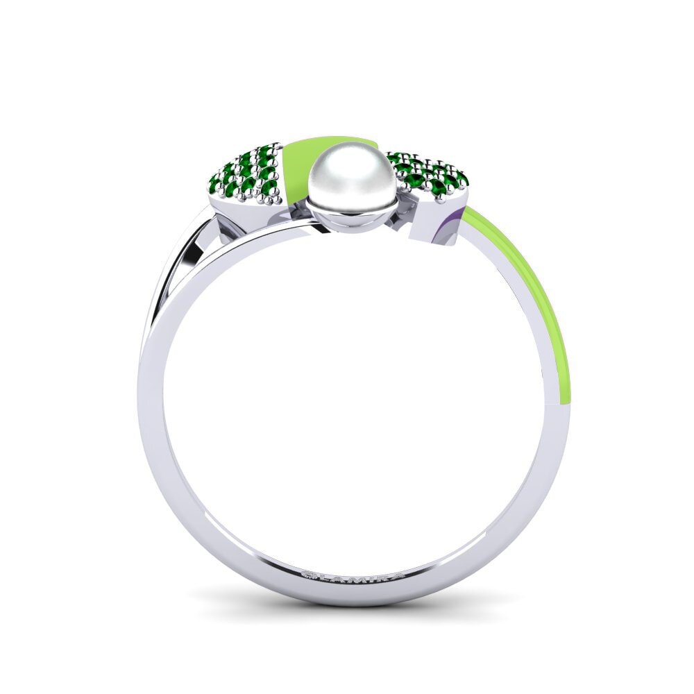 Zircônia Verde Anel Lastkiss