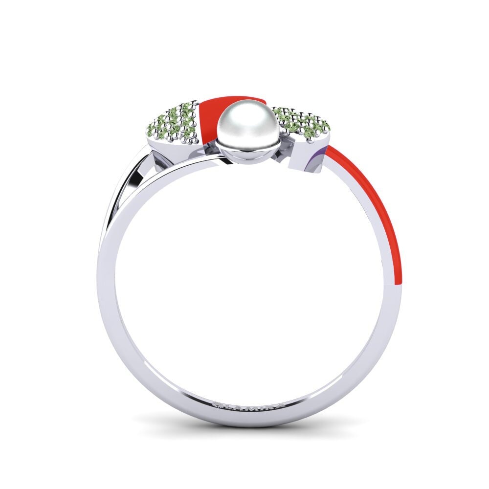 Grüner Diamant Ring Lastkiss