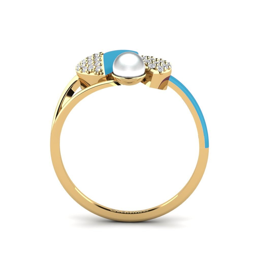 18ct Yellow Gold Ring Lastkiss