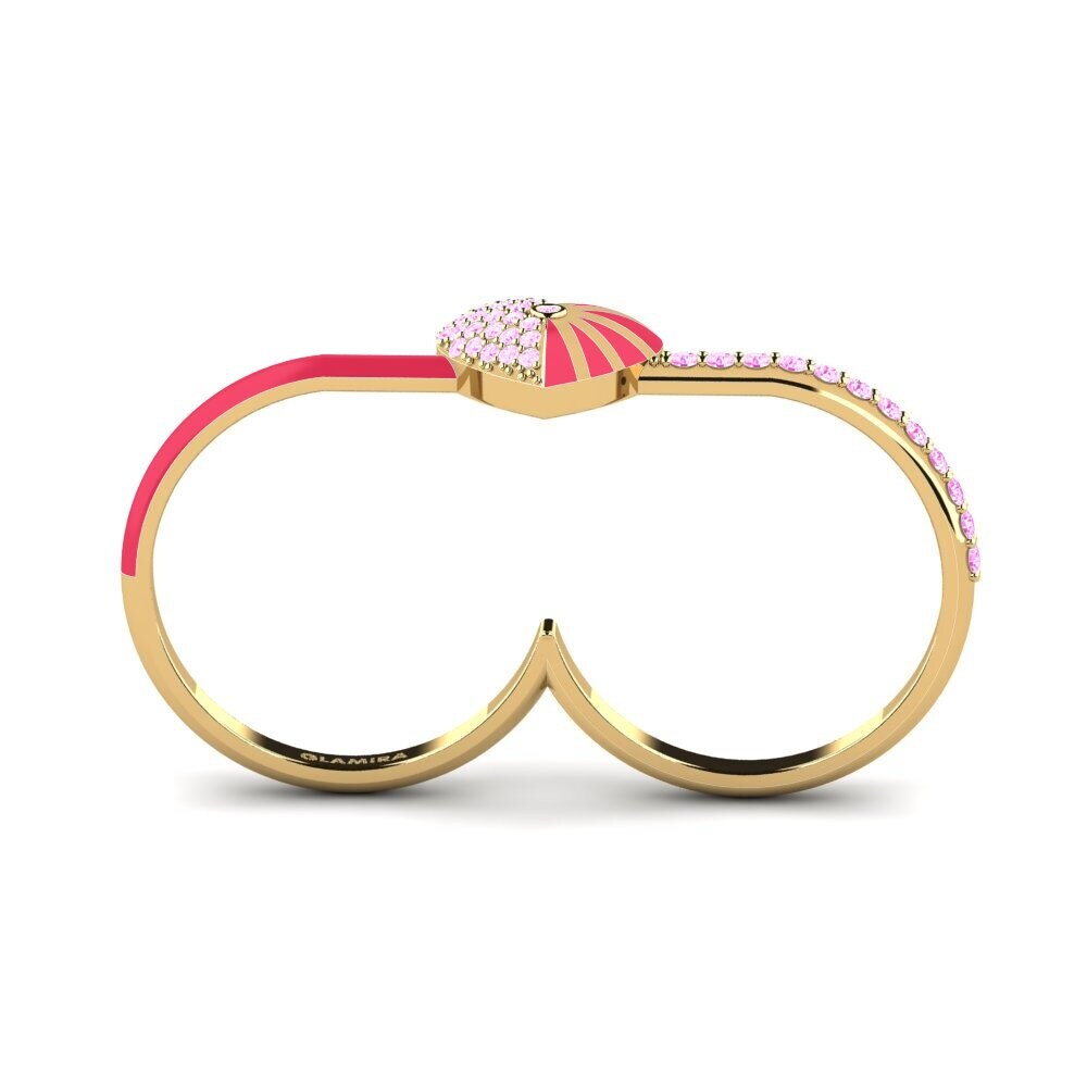 Pink Sapphire Ring Lavender