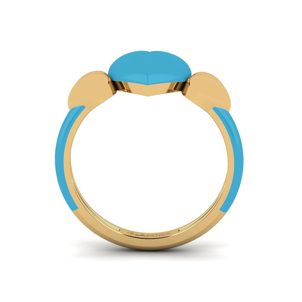 18ct Yellow Gold Ring Lealta