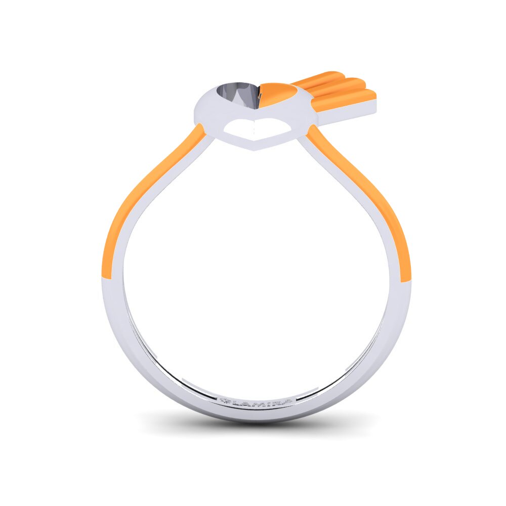 950 Platin Ring Leggenda