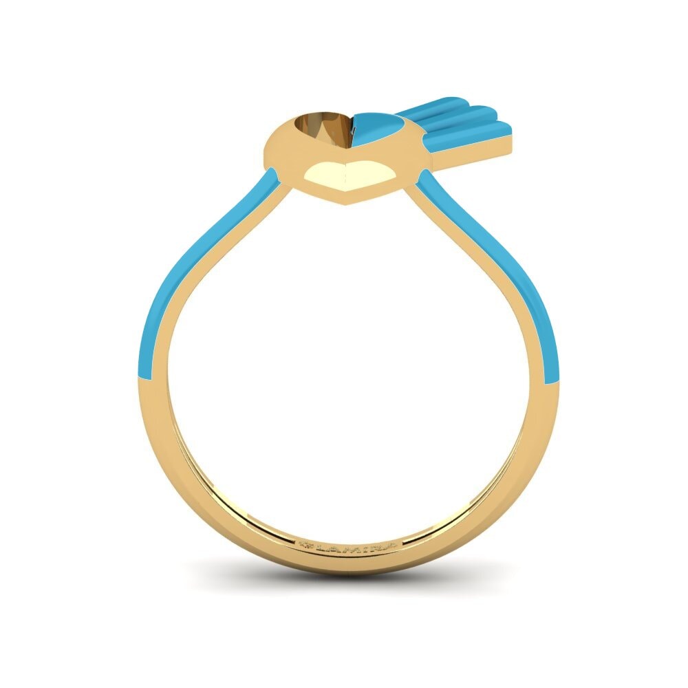 18ct Yellow Gold Ring Leggenda