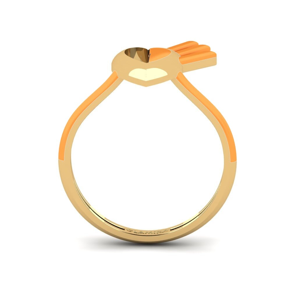 Gelbgold 750 Ring Leggenda