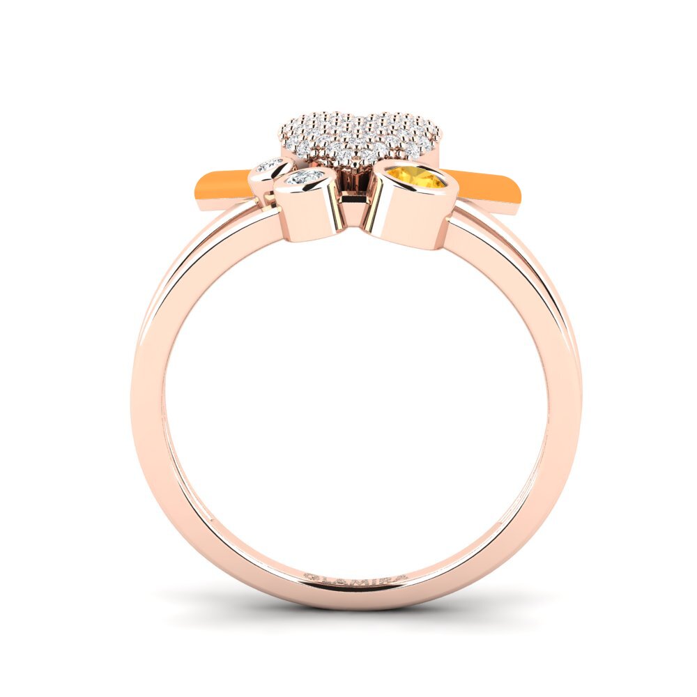 Citrine Ring Loveglow