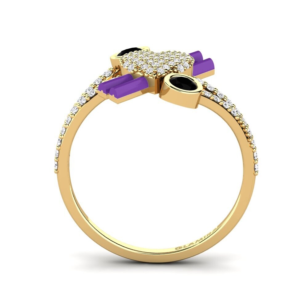 Schwarzer Diamant Ring Lovehill