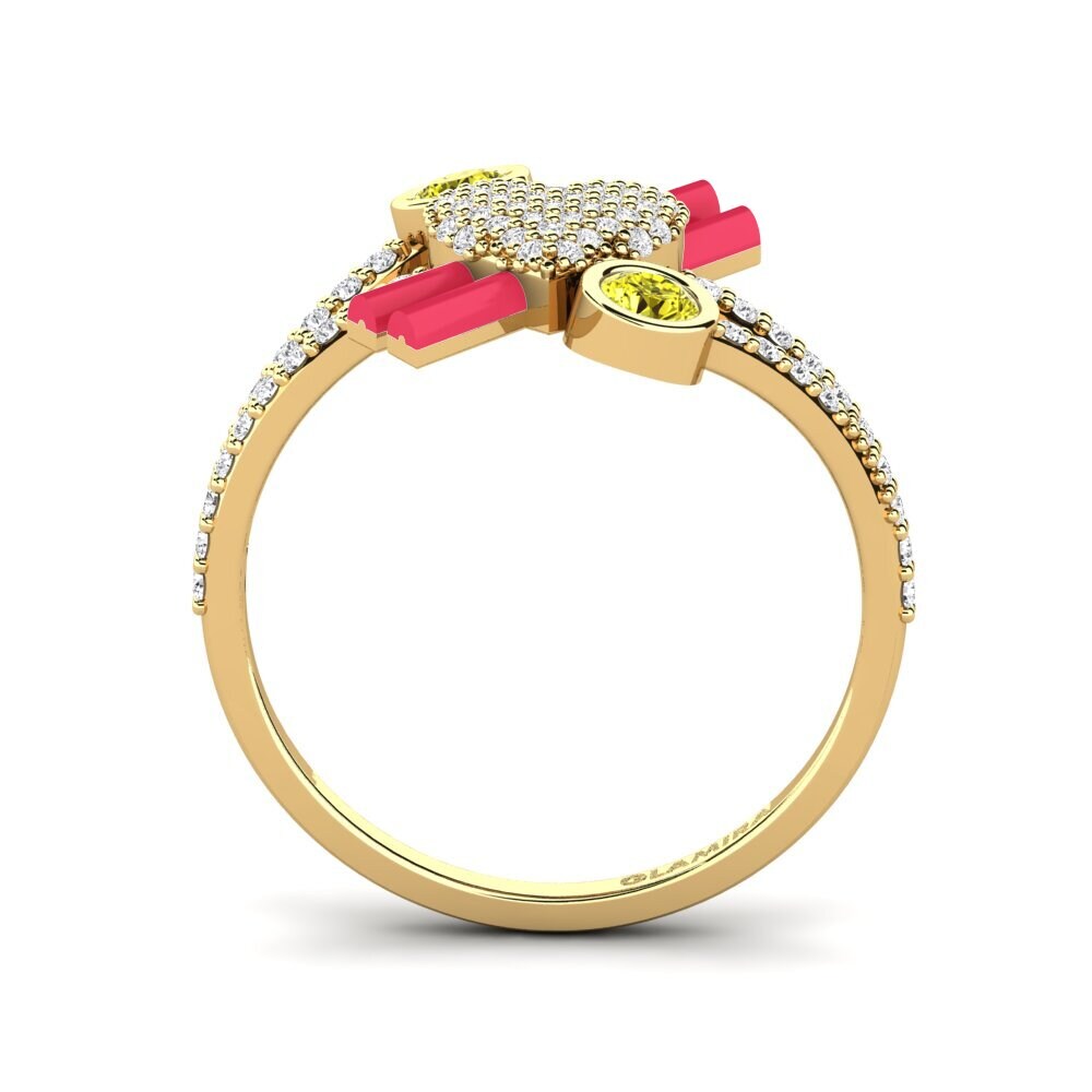 Yellow Diamond Ring Lovehill