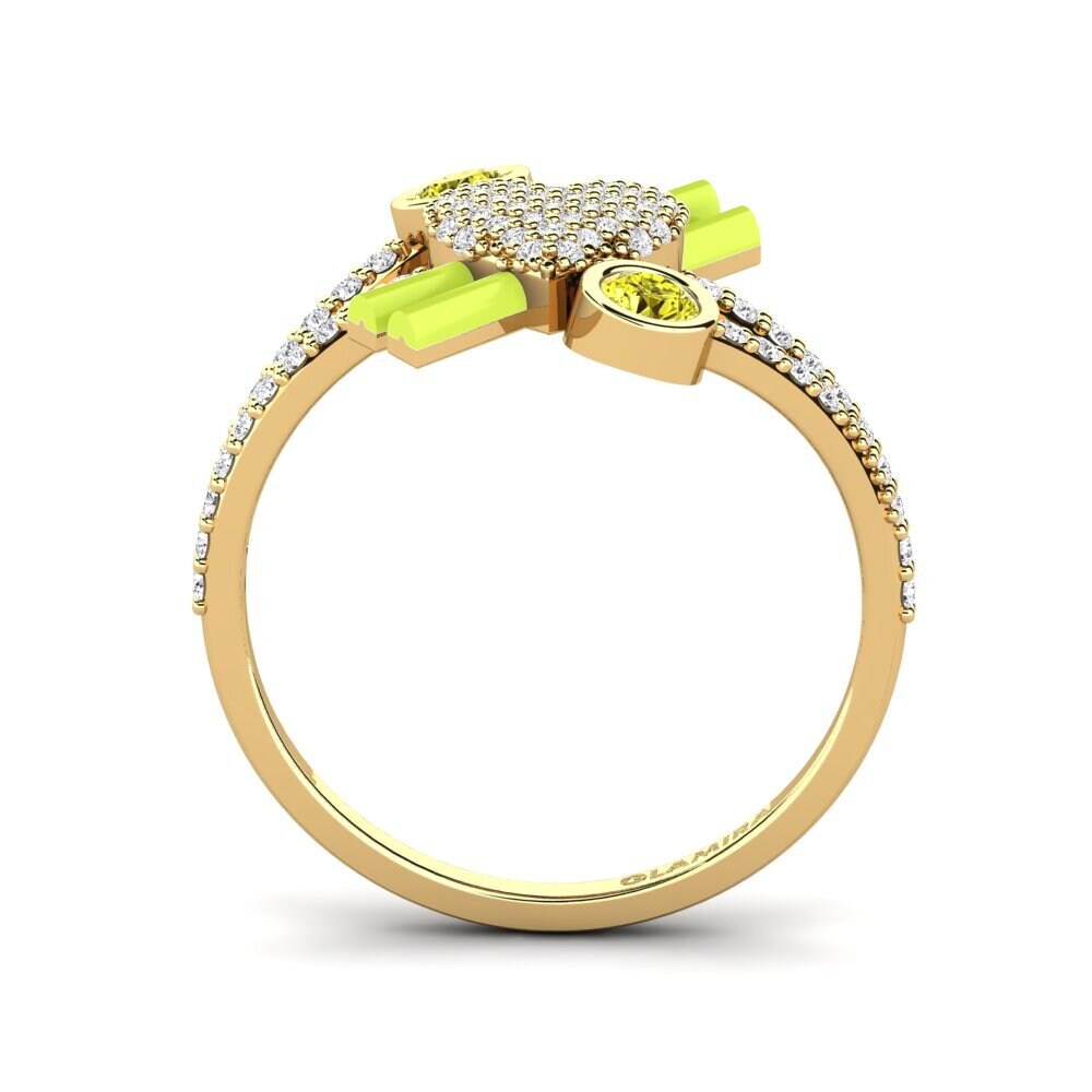 Gelber Diamant Ring Lovehill