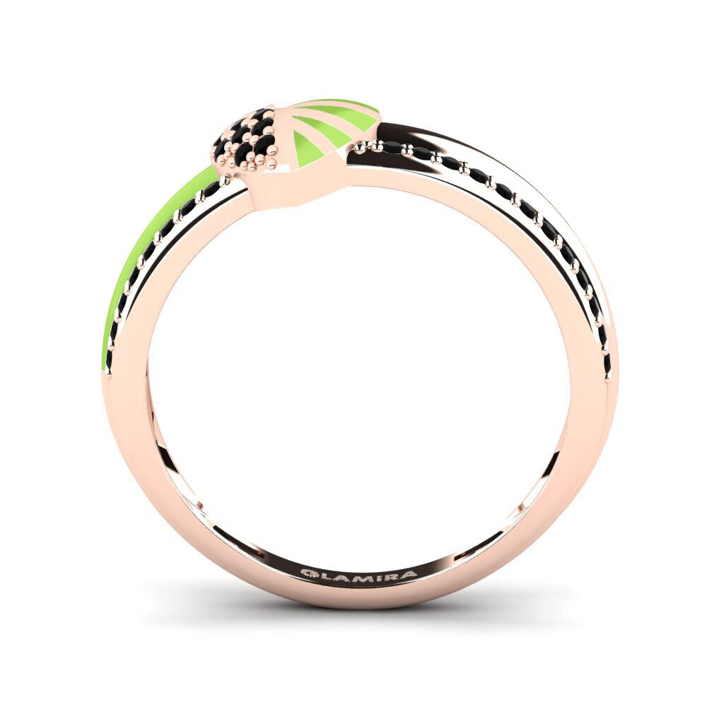 Schwarzer Onyx Ring Lovestory