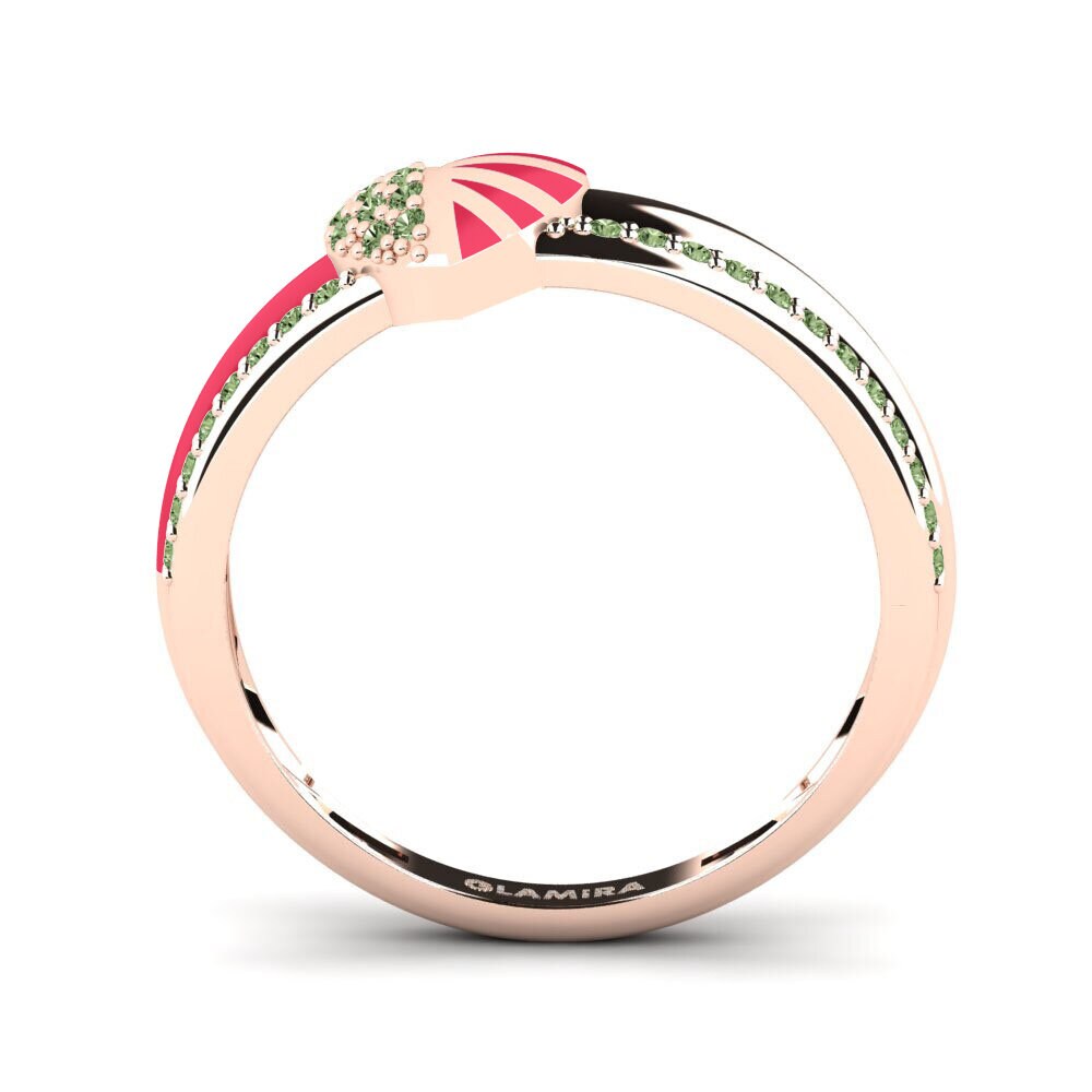 Green Diamond Ring Lovestory