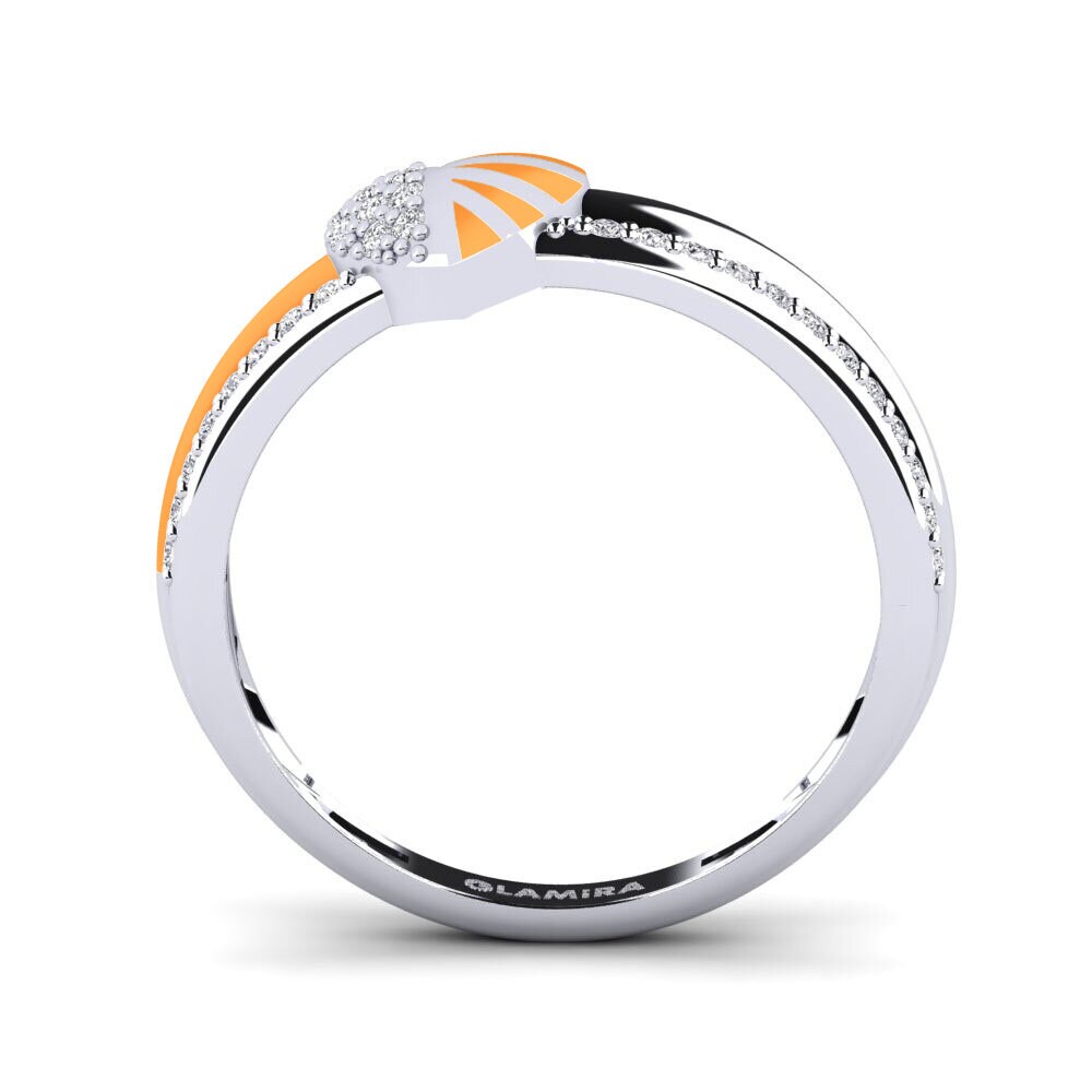 950 Platin Ring Lovestory