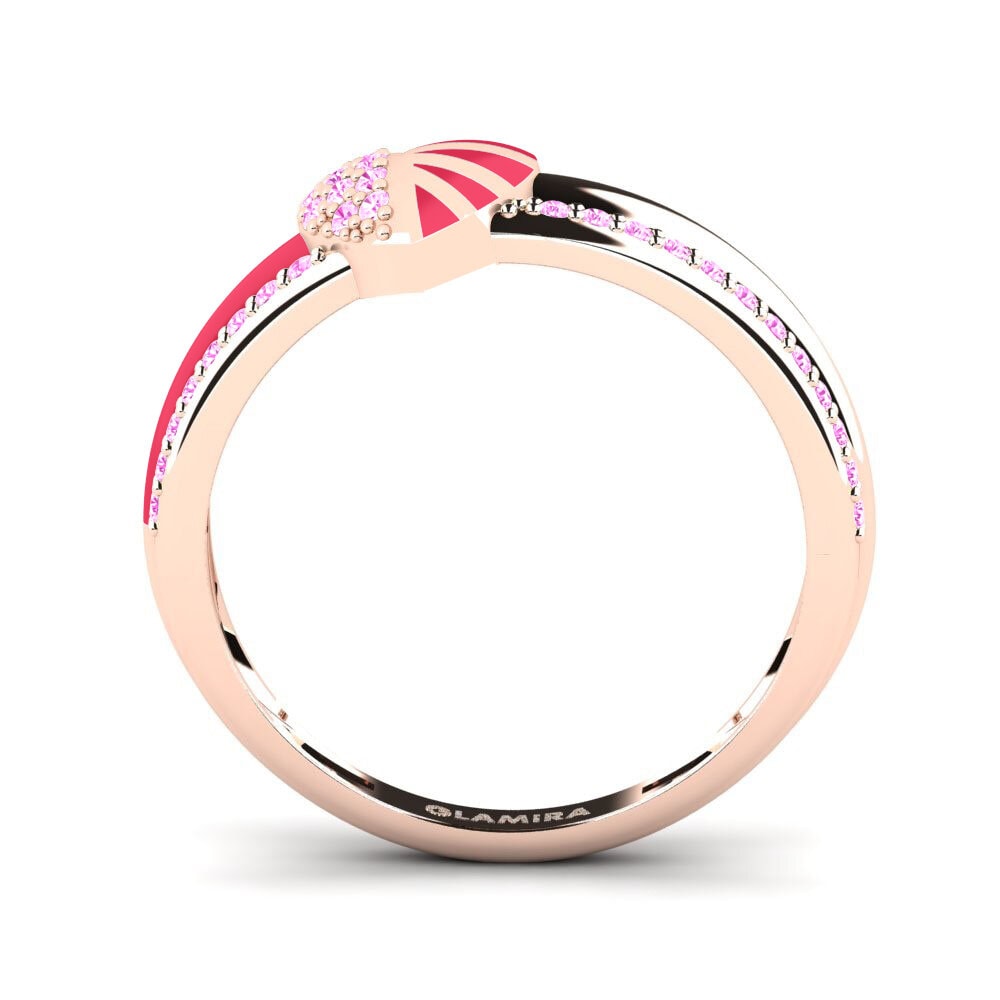 Pink Sapphire Ring Lovestory
