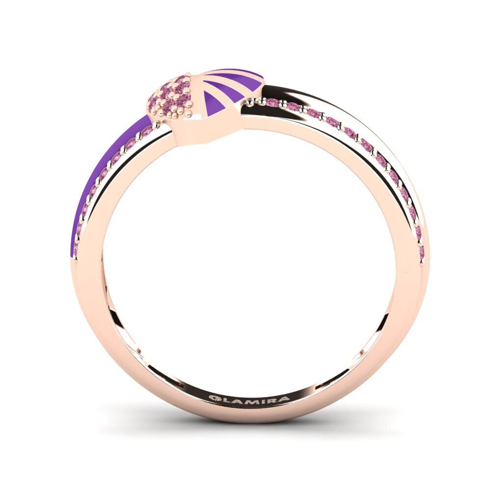 Rhodolite Garnet Ring Lovestory